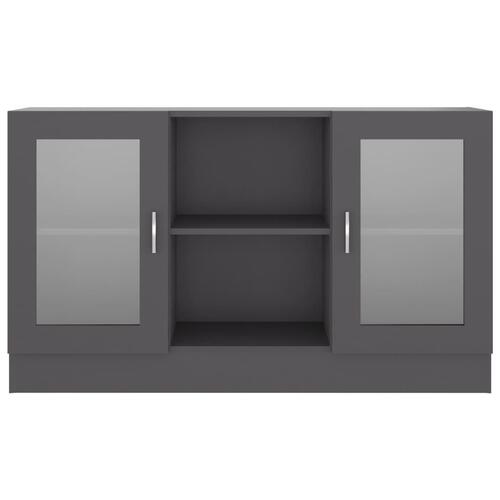 Skænk 120x30,5x70 cm konstrueret træ grå