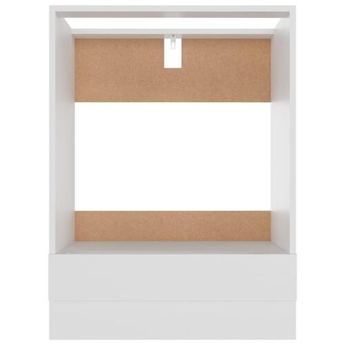 Ovnskab Riga 60x46x81,5 cm konstrueret træ hvid
