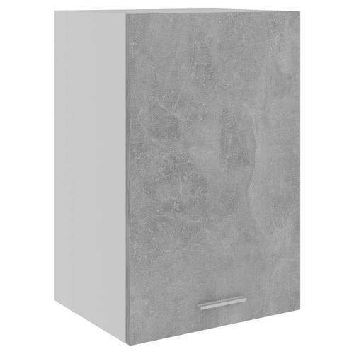 Vægskab 39,5x31x60 cm konstrueret træ betongrå