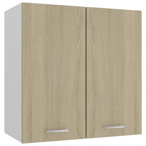 Vægskab 60x31x60 cm konstrueret træ sonoma-eg