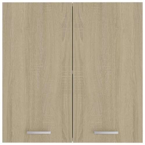 Vægskab 60x31x60 cm konstrueret træ sonoma-eg