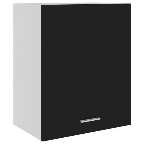 Vægskab Lyon 50x31x60 cm konstrueret træ sort