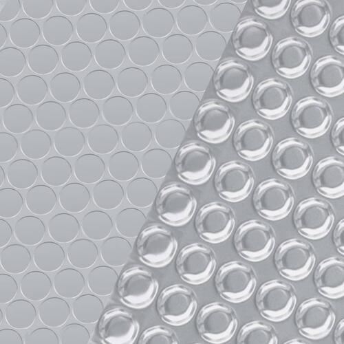 Poolovertræk 300x200 cm PE sølvfarvet