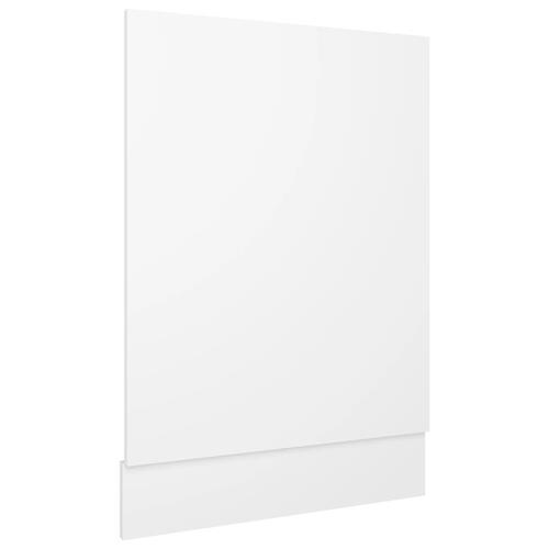 Låge til opvaskemaskine Lyon 45x3x67 cm konstrueret træ hvid
