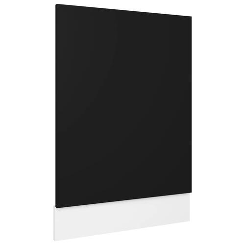Låge til opvaskemaskine Lyon 45x3x67 cm konstrueret træ grå