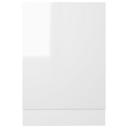 Låge til opvaskemaskine Lyon 45x3x67 cm hvid højglans