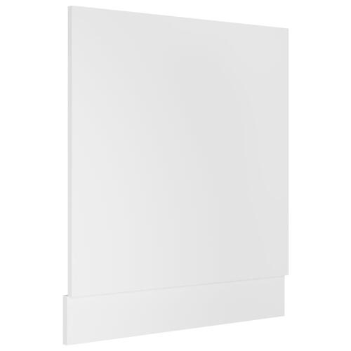 Låge til opvaskemaskine Lyon 59,5x3x67 cm konstrueret træ hvid