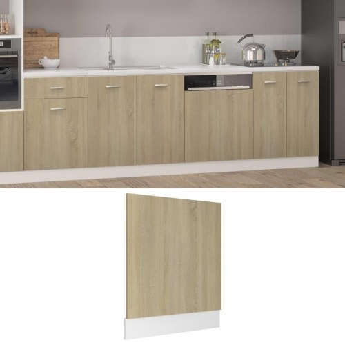 Opvaskemaskinepanel Lyon - Sonoma eg 59,5 × 3 × 67 cm, konstrueret træ