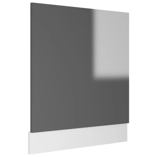 Frontpanel til opvaskemaskine Lyon 59,5x3x67 cm grå