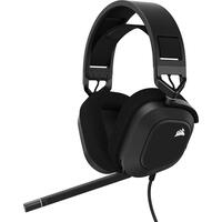 Hovedtelefoner med mikrofon Corsair HS80 RGB USB Sort