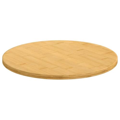 Bordplade Ø50x1,5 cm bambus