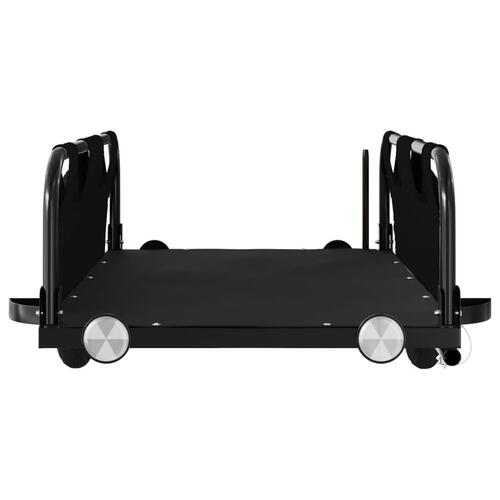 Cykeltrailer oxfordstof og jern sort