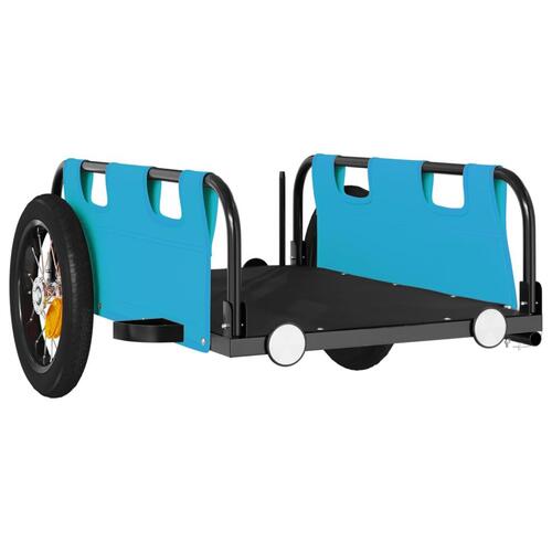 Cykeltrailer oxfordstof og jern blå