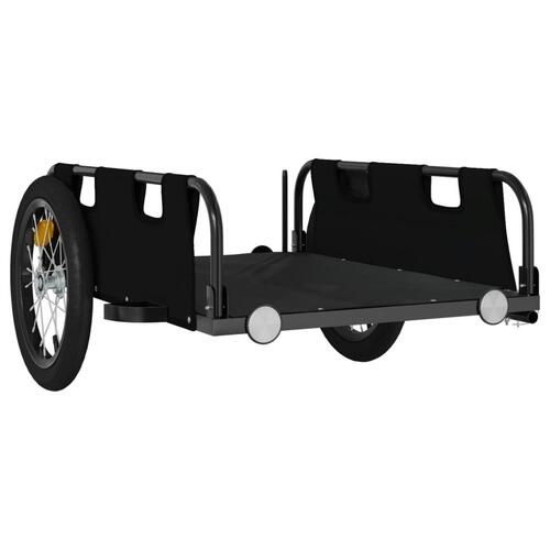 Cykeltrailer oxfordstof og jern sort
