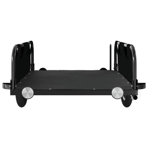 Cykeltrailer oxfordstof og jern sort