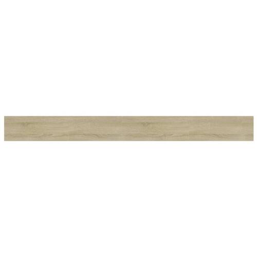 Boghylder 4 stk. 100x10x1,5 cm konstrueret træ sonoma-eg