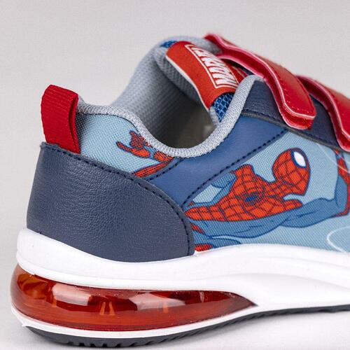LED Træningssko Spider-Man Velcro Blå 29