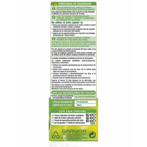 Permanent hårfarve - creme Garnier Nutrisse (3 enheder)