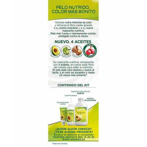Permanent hårfarve - creme Garnier Nutrisse (3 enheder)
