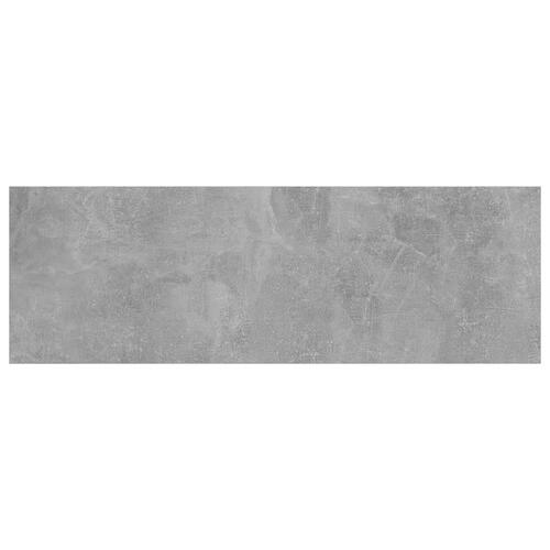 Boghylder 4 stk. 60x20x1,5 cm konstrueret træ betongrå