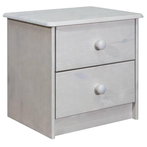 Sengeskab 43x34x40 cm massivt fyrretræ