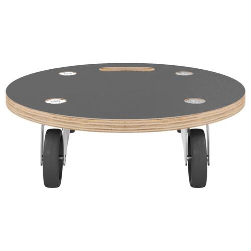 Møbelhunde 2 stk. Ø38x11,5 cm 250 kg rund