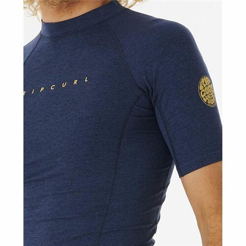 Bade T-shirt Rip Curl Dawn Patrol Perf Mørkeblå Mænd M