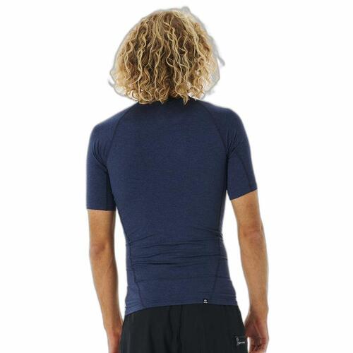 Bade T-shirt Rip Curl Dawn Patrol Perf Mørkeblå Mænd S