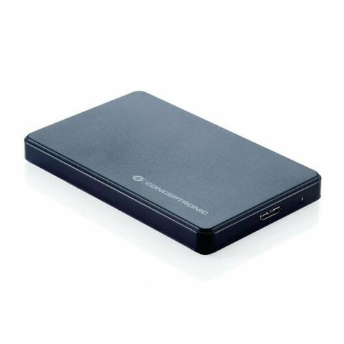 Lomme til harddisk Conceptronic Grab´n´GO Mini Sort USB USB 3.0 USB x 1