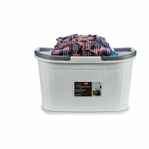 Vasketøjskurv Stefanplast Elegance Plastik 35 L 57,5 x 29 x 36,5 cm (15 enheder)