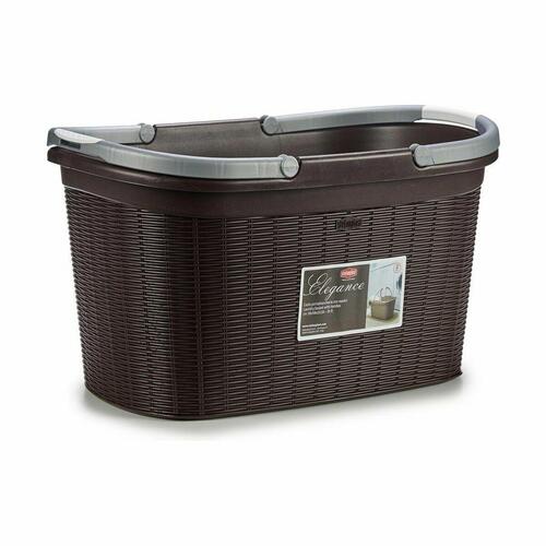 Vasketøjskurv Stefanplast Elegance Plastik 35 L 57,5 x 29 x 36,5 cm (15 enheder)