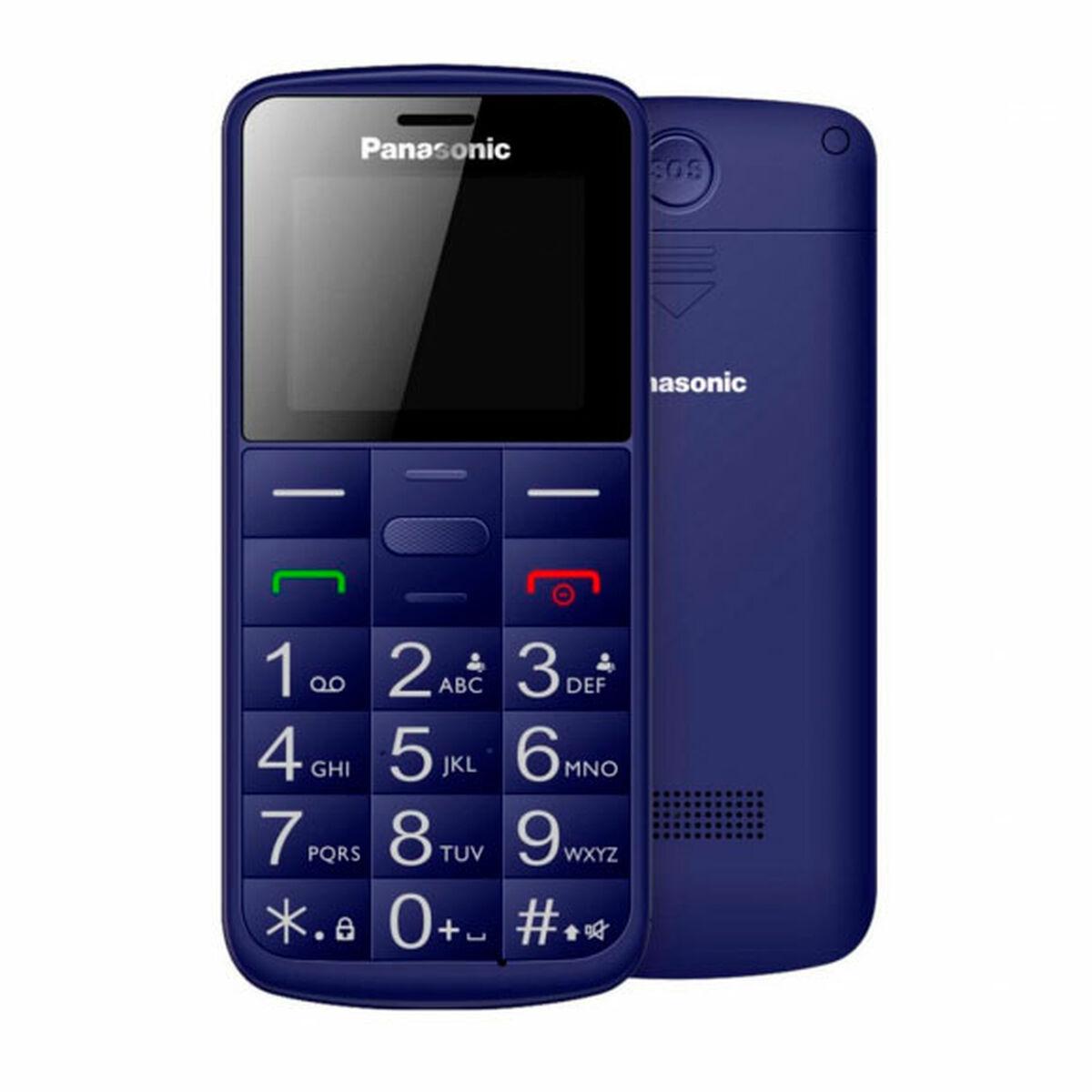 Mobiltelefon til ældre mennesker Panasonic KX-TU110EXC 1,77" TFT Bluetooth LED Blå