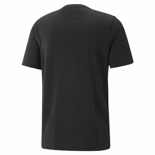 Kortærmet T-shirt til Mænd Puma Essentials + 2 Col Logo Sort M