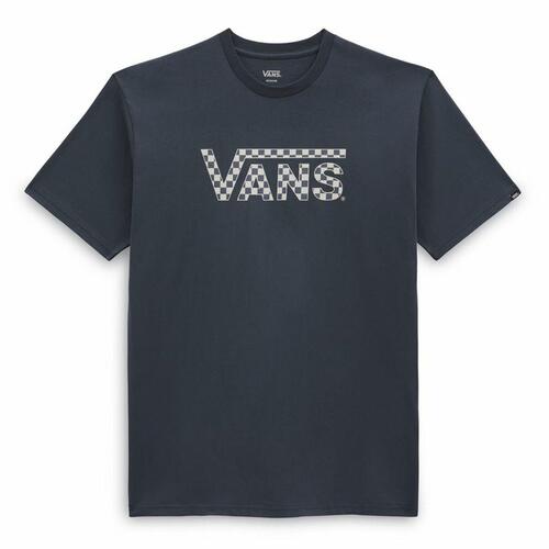 Kortærmet T-shirt Vans Checkered Blå Mænd XL