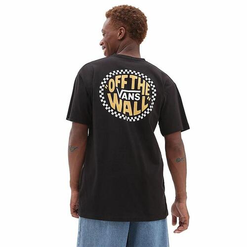 Kortærmet T-shirt til Mænd Vans Off The Wall Sort XL