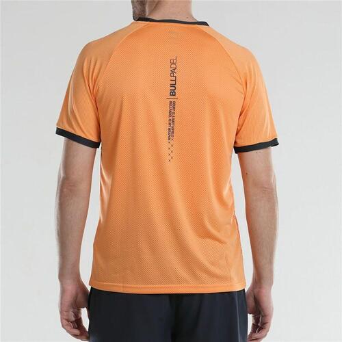 Kortærmet T-shirt til Mænd Bullpadel Actua Orange L