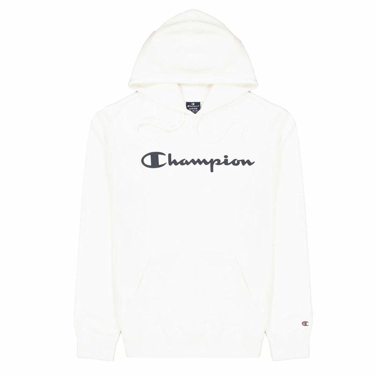 Hættetrøje til Mænd Champion Hvid 2XL