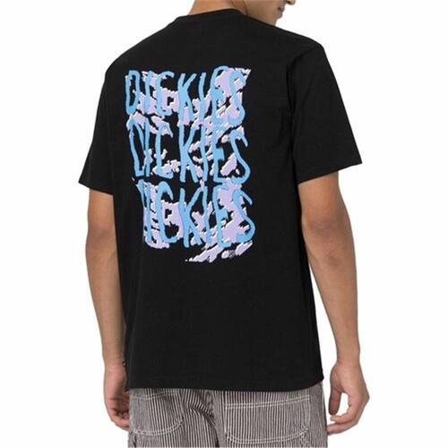 Kortærmet T-shirt Dickies Creswell Sort Mænd S