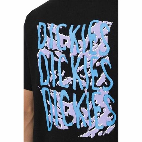 Kortærmet T-shirt Dickies Creswell Sort Mænd S