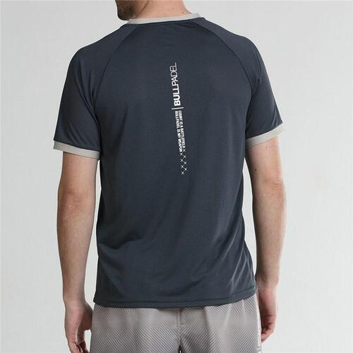 Kortærmet T-shirt til Mænd Bullpadel Actua Grå XL