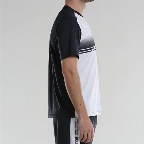 Kortærmet T-shirt til Mænd Bullpadel Adame Hvid S