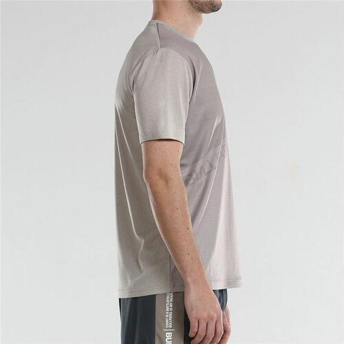 Kortærmet T-shirt til Mænd Bullpadel Afile Grå S