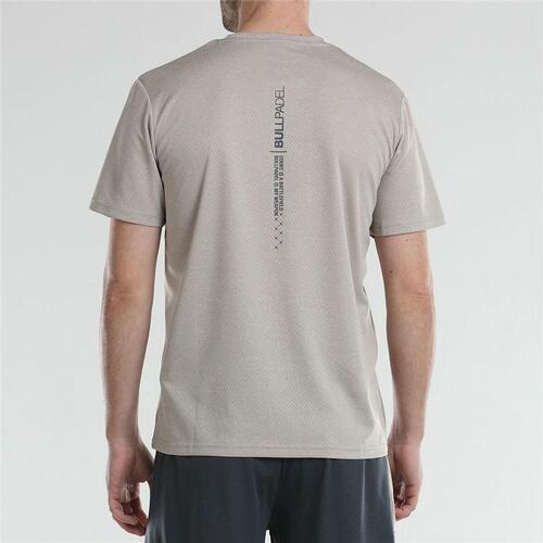 Kortærmet T-shirt til Mænd Bullpadel Afile Grå S