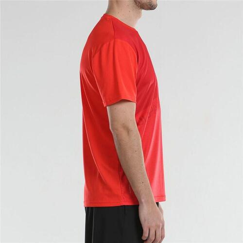 Kortærmet T-shirt til Mænd Bullpadel Afile Rød S