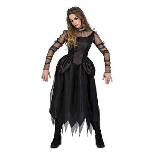 Kostume til børn 5-6 år Sort gotica (3 Dele)