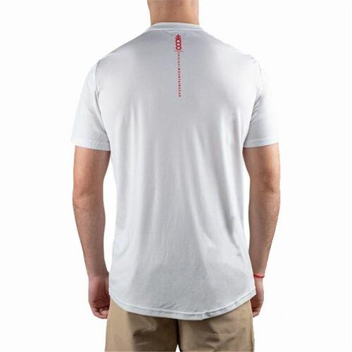 Kortærmet T-shirt til Mænd +8000 Usame Hvid L