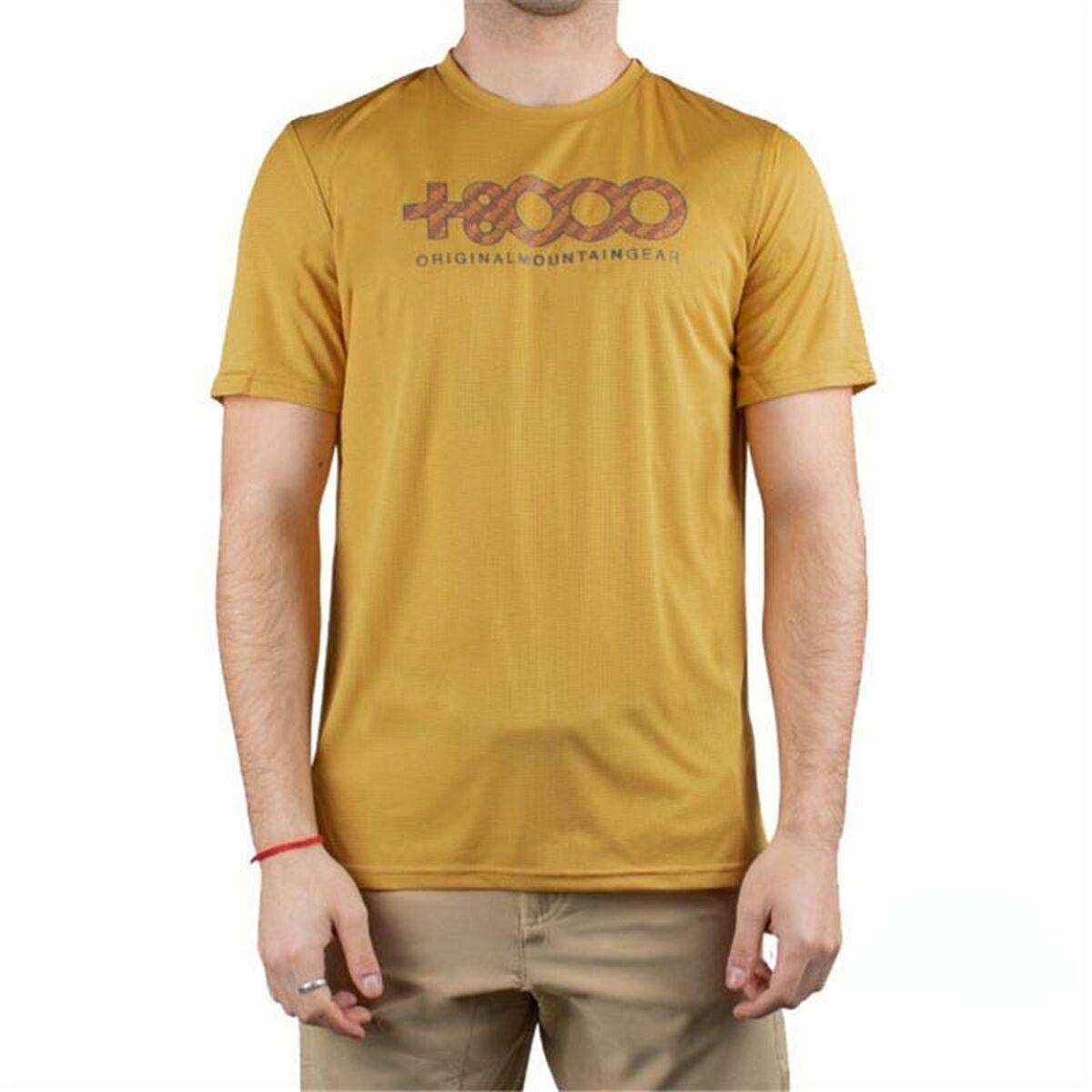 Kortærmet T-shirt til Mænd +8000 Usame Gylden L