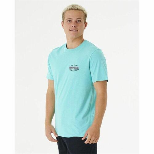 T-shirt Rip Curl Slasher Akvamarin Mænd S