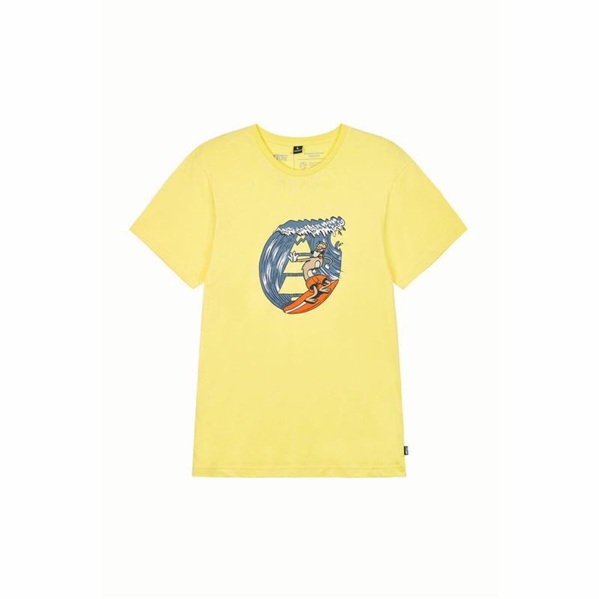 T-shirt Picture Basement Weasurf Gul Mænd S