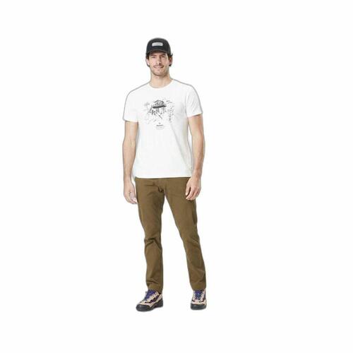 T-shirt Picture DS Surf Cabin Natural Hvid Mænd S